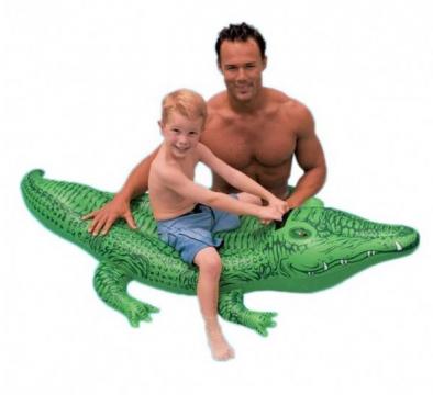 Jucarie Crocodil gonflabil Intex pentru copii