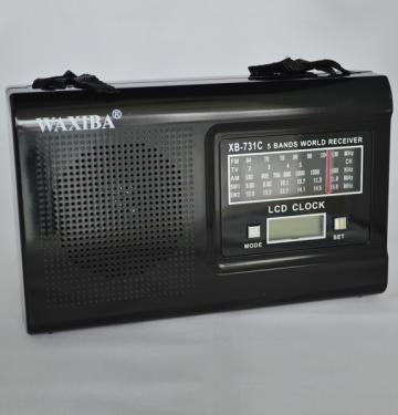 Radio Waxiba cu ceas LCD Waxiba XB-731C