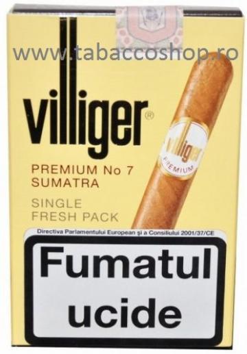 Tigari de foi Villiger Premium No.7 Sumatra