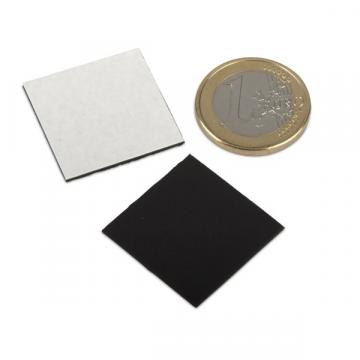 Patrate magnetice autoadezive 30 x 30 mm, grosime 0,4 mm