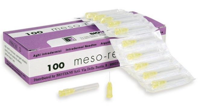 Ace pentru mezoterapie 30g - 100 buc