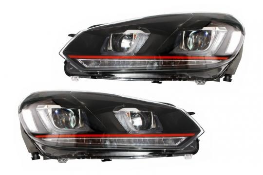 Faruri LED RHD compatibile cu VW Golf 6 (2008-up) Golf 7 U de la Kit Xenon Tuning Srl