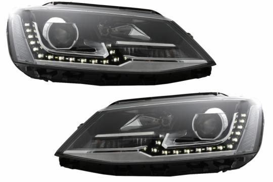 Faruri LED compatibile cu VW Jetta Mk6 VI Non GLI