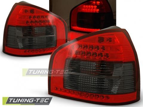 Stopuri LED compatibile cu Audi A3 08.96-08.00 rosu fumuriu