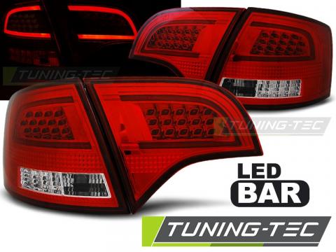 Stopuri LED compatibile cu Audi A4 B7 11.04-03.08 Avant rosu de la Kit Xenon Tuning Srl