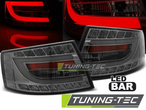 Stopuri LED compatibile cu Audi A6 C6 Sedan 04.04-08 fumuriu de la Kit Xenon Tuning Srl