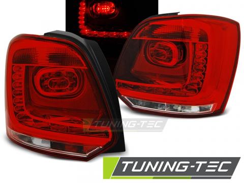 Stopuri LED compatibile cu VW Polo 09-14 rosu alb LED de la Kit Xenon Tuning Srl
