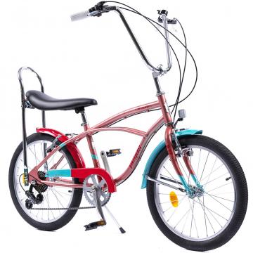 Bicicleta oras Pegas Strada Mini 7S, roz de la Etoc Online