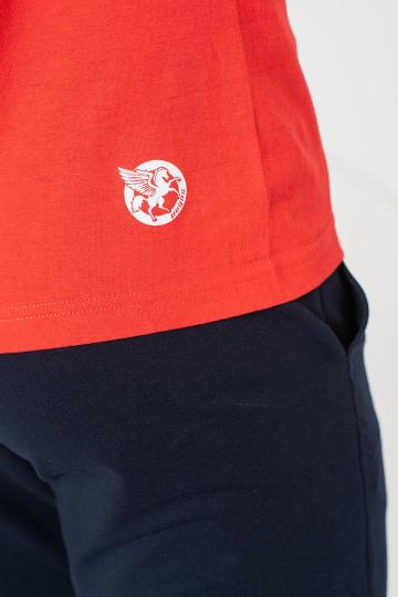 Tricou casual Sfinx barbati red-XXL de la Etoc Online