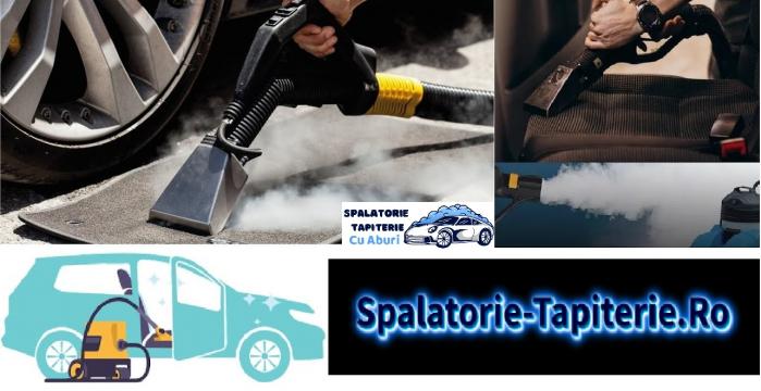 Igienizare cu aburi ozon tapiterie interior auto detailing