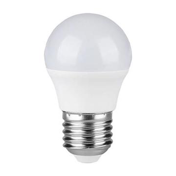 Bec LED 3.7W, bulb G45, dulie E27, alb rece de la Electro Supermax Srl