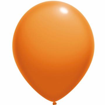 Set 50 baloane latex portocaliu 23 cm de la Calculator Fix Dsc Srl