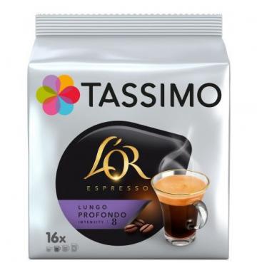 Cafea capsule Tassimo L'or Espresso Lungo Profondo 16 buc de la KraftAdvertising Srl