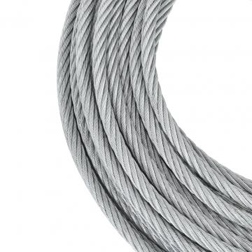 Cablu din franghie de sarma 1600 kg 20 m de la VidaXL