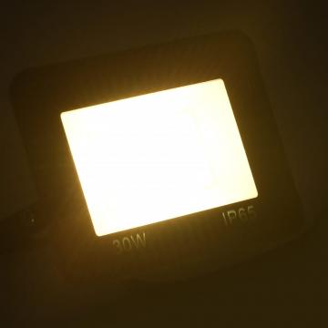 Proiector cu LED, alb cald, 30 W de la VidaXL