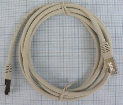 Cablu de retea, STP cat 5 flexibil, 2 m de la SC Traiect SRL