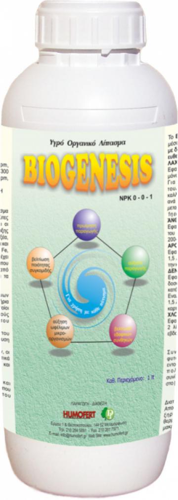 Biostimulator organic Biogenesis