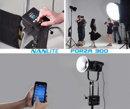 Corp de iluminat NanLite Forza 300 LED Monolight 43060 LUX