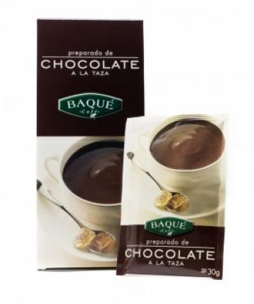 Ciocolata calda Baque 25 plicuri/cutie de la Supermarket Pentru Tine Srl