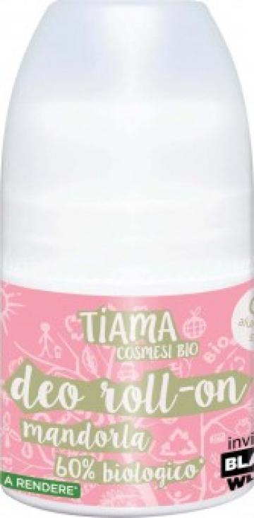 Deodorant roll-on cu migdale bio 50ml Tiama de la Supermarket Pentru Tine Srl