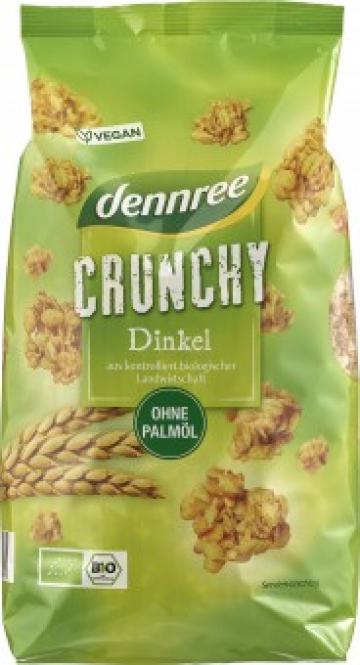 Cereale crunchy cu spelta bio 750g, Dennree