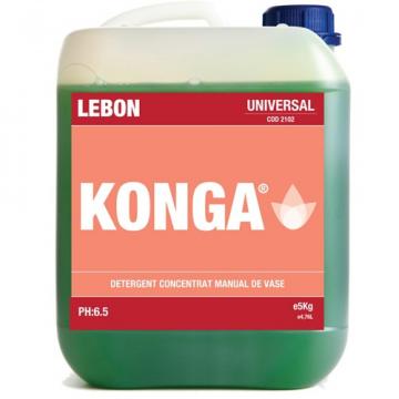 Detergent universal de vase Konga Universal 5 litri - manual de la Sanito Distribution Srl