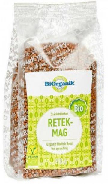 Seminte ridiche pentru germinat bio 200g Biorganik de la Supermarket Pentru Tine Srl