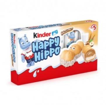 Napolitana Kinder Happy Hippo alune de padure 103,5g de la Supermarket Pentru Tine Srl