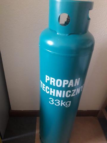 Butelie propan butan GPL 79l (33 kg propan)