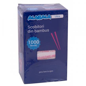 Scobitori bambus ambalate individual (1000buc) de la Practic Online Packaging Srl