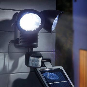 Lampa solara Twin Head cu senzor de miscare de la On Price Market Srl