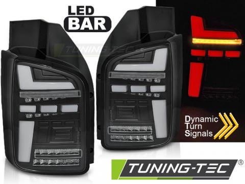 Stopuri LED VW T5 04.03-09 negru Full LED SEQ indicator de la Kit Xenon Tuning Srl