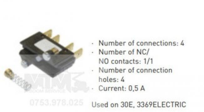 Microintrerupator 0,5A nacela JLG 30E 3369Electric / JLG de la M.T.M. Boom Service