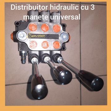 Distribuitor hidraulic 3 manete