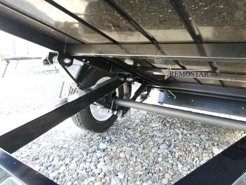 Remorca auto lungimea 2,15 basculabila de la Avtoban Trailer Srl