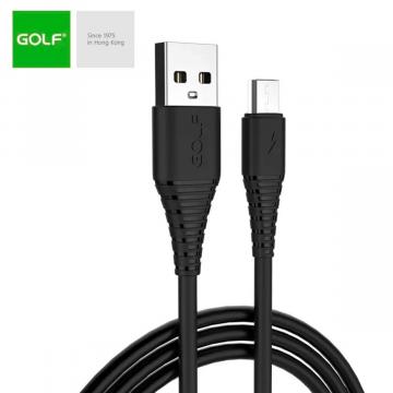 Cablu USB microUSB fast charge Flying Fish Golf GC-64m negru de la Sirius Distribution Srl