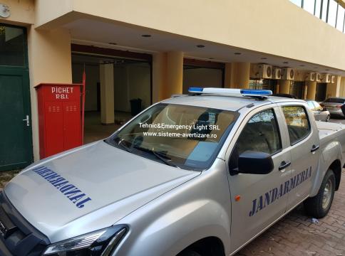 Girofar rampa luminoasa Jandarmerie de la Tehnic & Emergency Light Srl