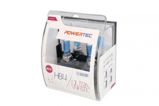 Set becuri Powertec HB4 Ultra White