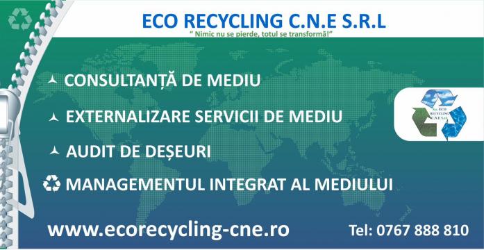 Colectare/valorificare deseuri &amp; consultanta de mediu de la Eco Recycling C.N.E Srl