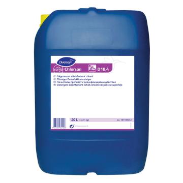 Detergent lichid dezinfectant Suma Chlorsan D10.4 20L de la Xtra Time Srl