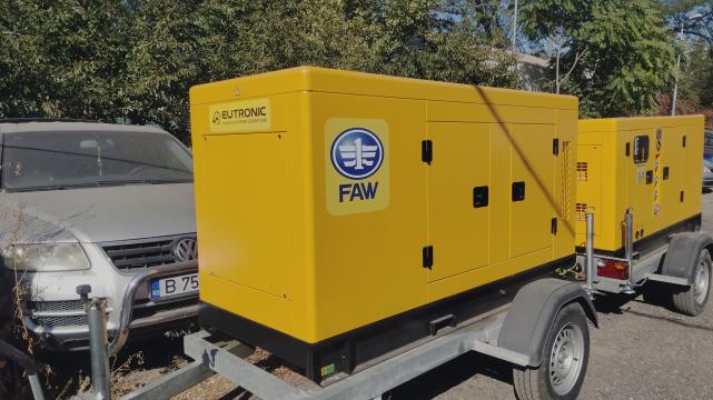 Inchiriere generator mobil de curent trifazic 30KW37.5KVA