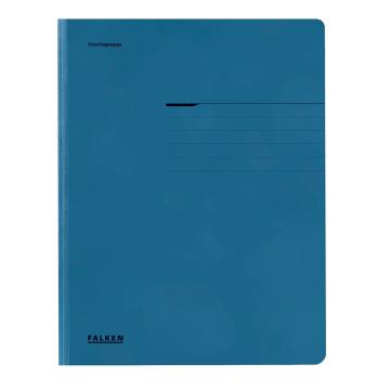Dosar plic Falken Lux, carton, 320 g/mp, albastru de la Sanito Distribution Srl