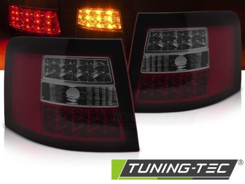 Stopuri LED rosu fumuriu Audi A6 05.97-05.04 Avant de la Kit Xenon Tuning Srl
