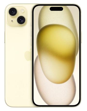 Telefon mobil Apple iPhone 15+ 6.7; 6GB 128GB yellow