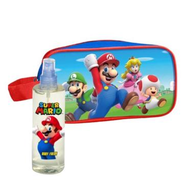 Set spray de corp si borseta, Super Mario 1808 de la M & L Comimpex Const SRL