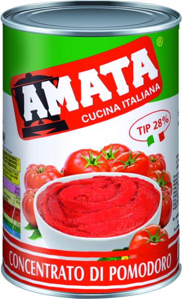 Pasta de tomate 28-30% 4500 g de la S.c. Italin Gross Impex S.r.l.