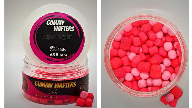 Momeala Squid Gummy Wafters 6&8 mm