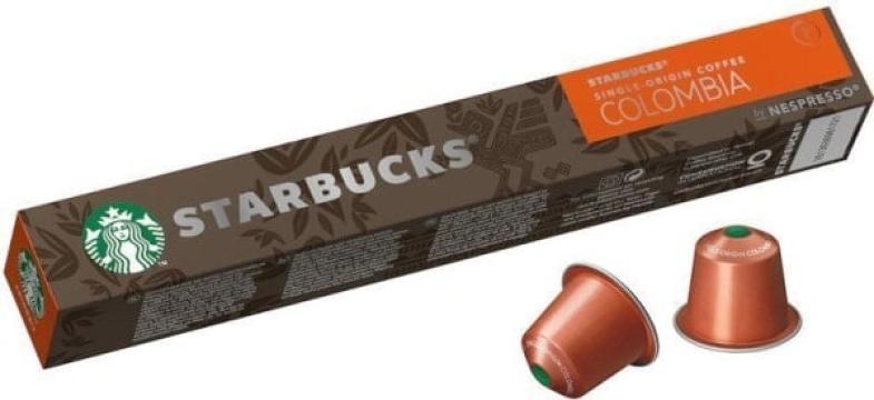 Cafea Starbucks Columbia Single Origin capsule Nespresso 57g de la KraftAdvertising Srl