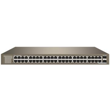 Switch IP-Com G3350F, 48 porturi Gigabit, 100Gbps, Managed