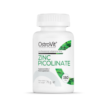 Supliment alimentar OstroVit Zinc Picolinate 150 tablete de la Krill Oil Impex Srl